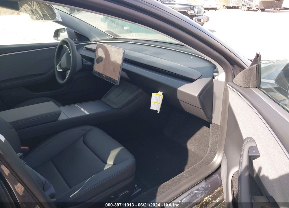 2024 TESLA MODEL 3 REAR-WHEEL DRIVE VIN: 5YJ3E1EA2RF740847