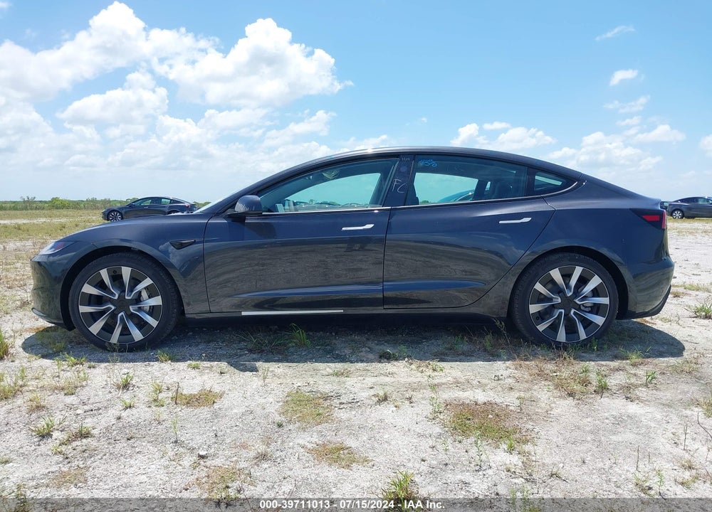 2024 TESLA MODEL 3 REAR-WHEEL DRIVE VIN: 5YJ3E1EA2RF740847