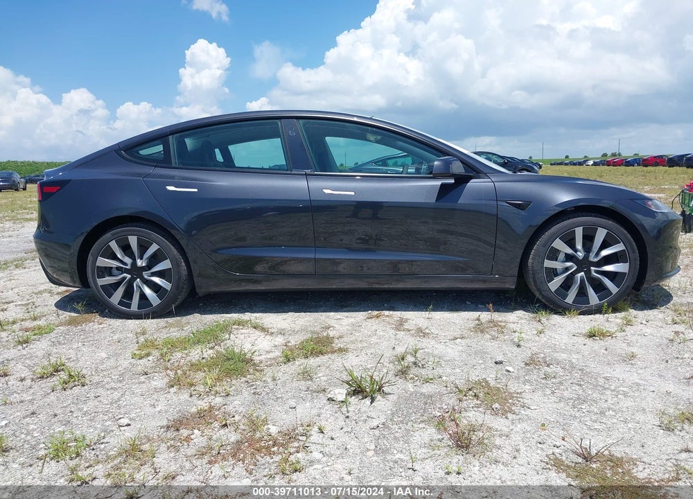 2024 TESLA MODEL 3 REAR-WHEEL DRIVE VIN: 5YJ3E1EA2RF740847