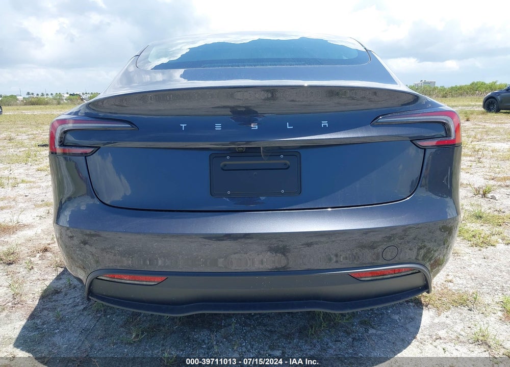 2024 TESLA MODEL 3 REAR-WHEEL DRIVE VIN: 5YJ3E1EA2RF740847