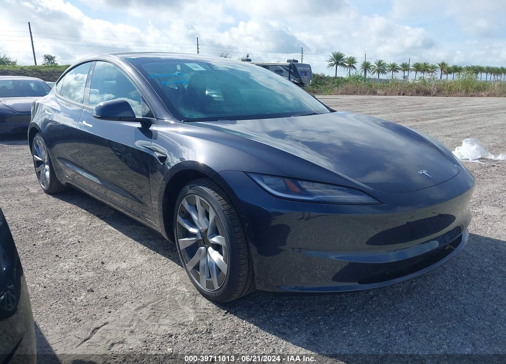 2024 TESLA MODEL 3 REAR-WHEEL DRIVE VIN: 5YJ3E1EA2RF740847