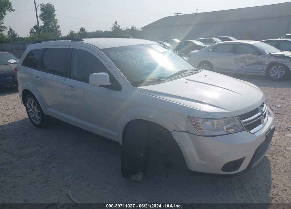2013 DODGE JOURNEY SXT VIN: 3C4PDCBBXDT580174