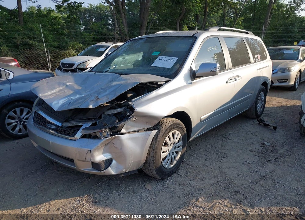 2012 KIA SEDONA LX VIN: KNDMG4C71C6454613