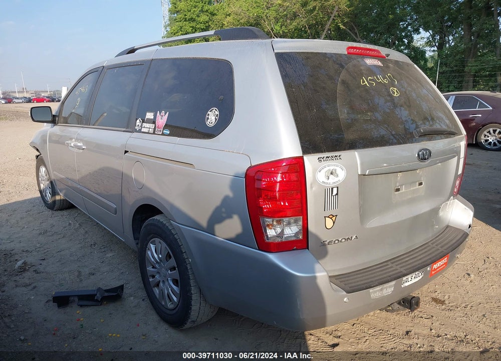 2012 KIA SEDONA LX VIN: KNDMG4C71C6454613