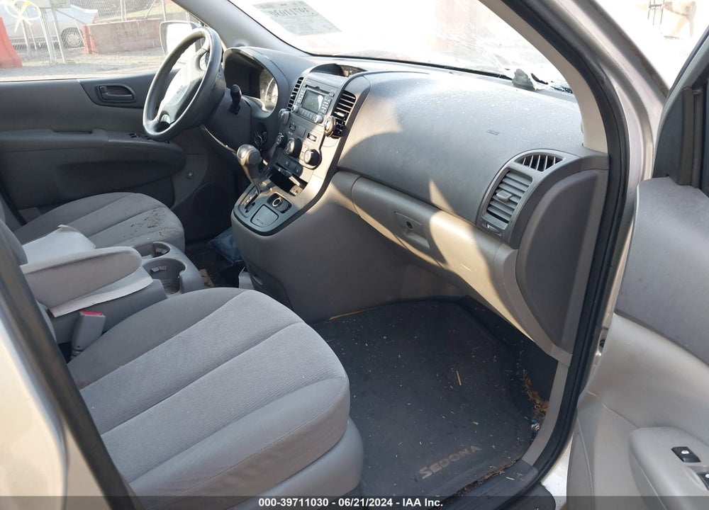2012 KIA SEDONA LX VIN: KNDMG4C71C6454613