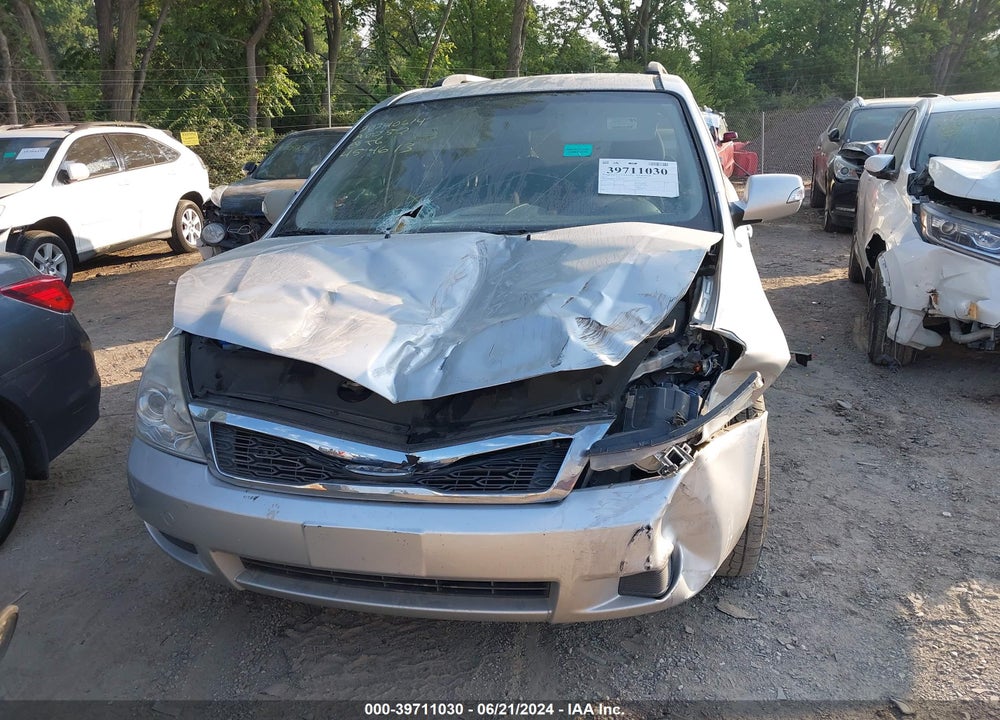 2012 KIA SEDONA LX VIN: KNDMG4C71C6454613