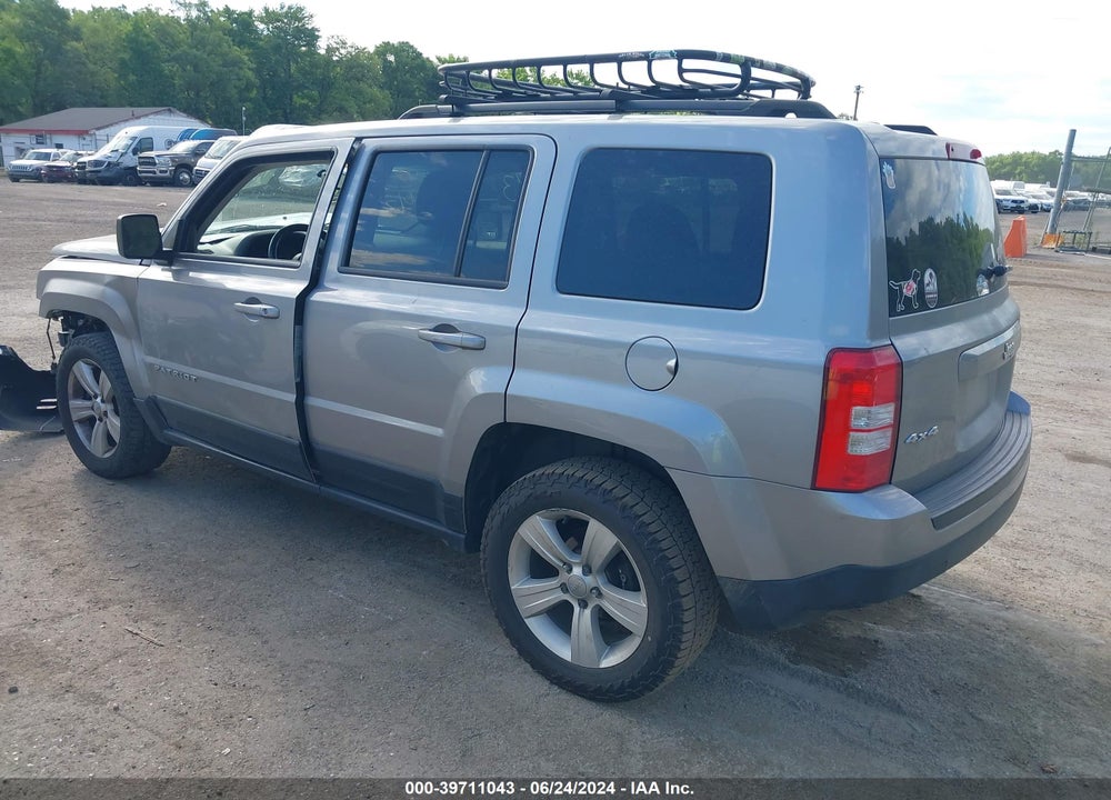 2016 JEEP PATRIOT LATITUDE VIN: 1C4NJRFB7GD627166