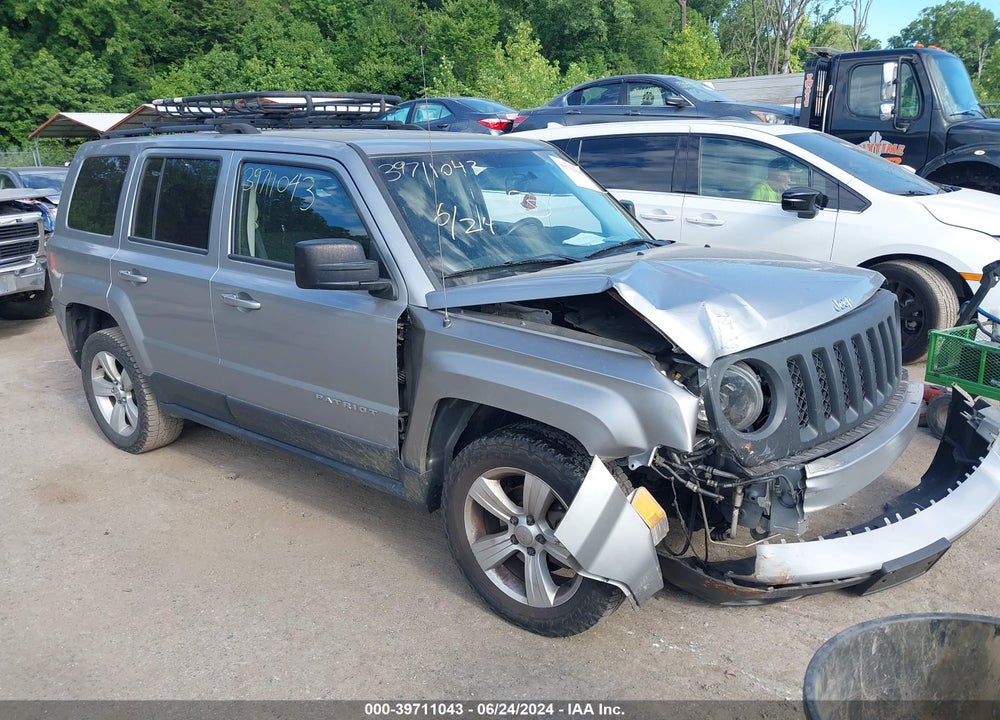 2016 JEEP PATRIOT LATITUDE VIN: 1C4NJRFB7GD627166