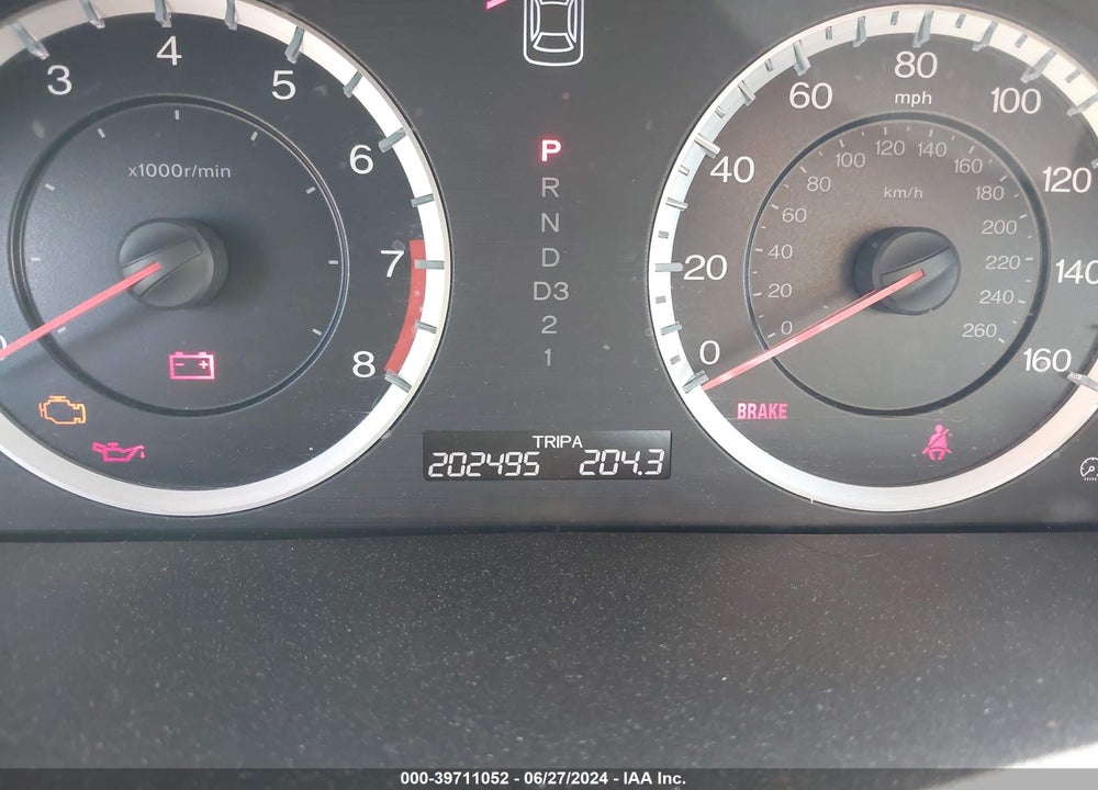 2012 HONDA ACCORD 2.4 LX-P VIN: 1HGCP2F41CA066751