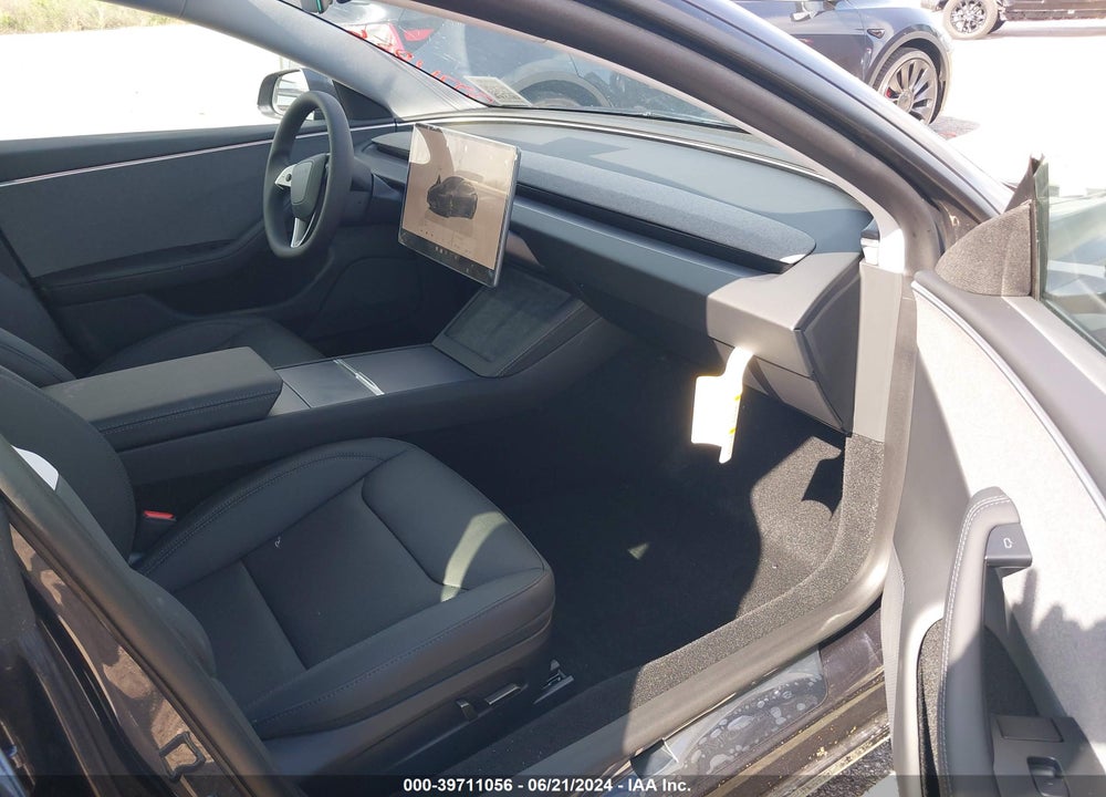2024 TESLA MODEL 3 REAR-WHEEL DRIVE VIN: 5YJ3E1EA2RF750634