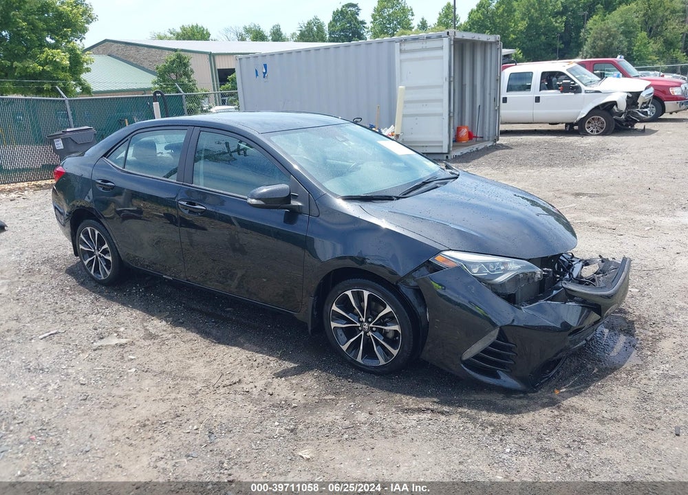 2018 TOYOTA COROLLA SE VIN: 2T1BURHE9JC016349