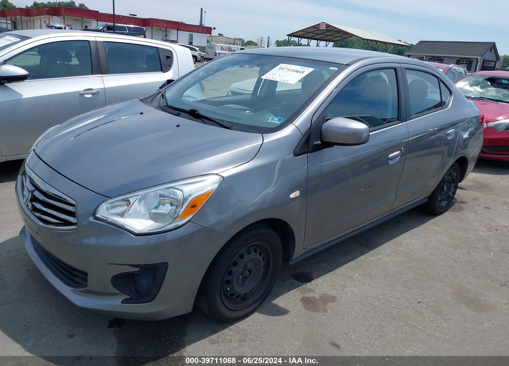 2019 MITSUBISHI MIRAGE G4 ES VIN: ML32F3FJ2KHF07954