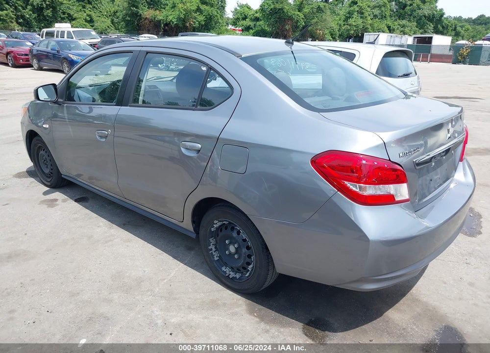 2019 MITSUBISHI MIRAGE G4 ES VIN: ML32F3FJ2KHF07954