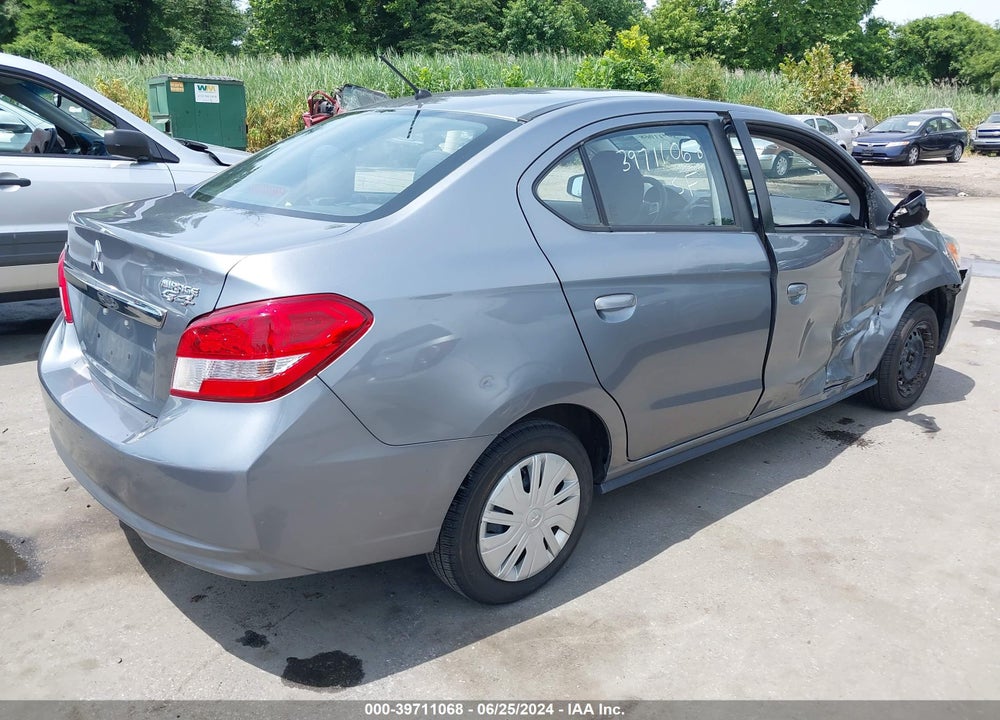 2019 MITSUBISHI MIRAGE G4 ES VIN: ML32F3FJ2KHF07954