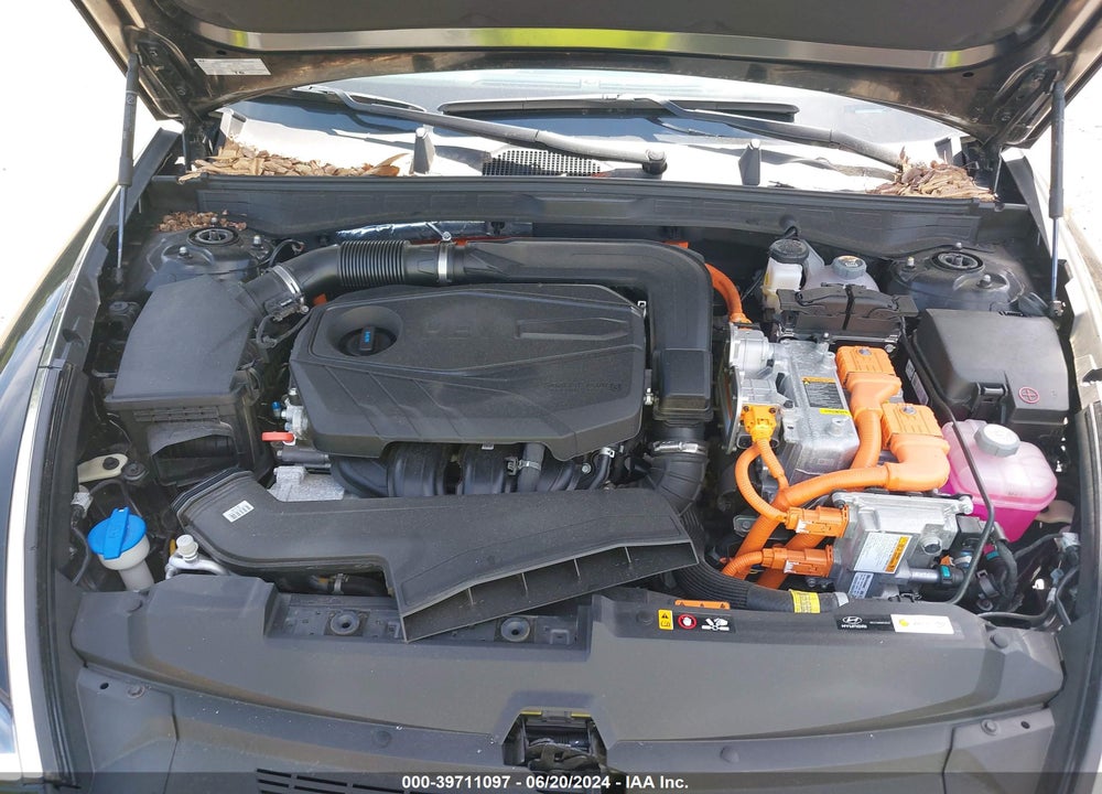 2022 HYUNDAI SONATA HYBRID BLUE VIN: KMHL24JJ7NA037498