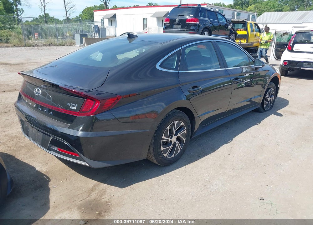 2022 HYUNDAI SONATA HYBRID BLUE VIN: KMHL24JJ7NA037498