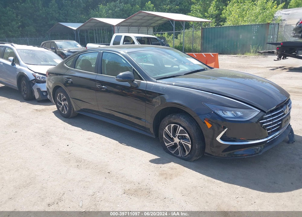 2022 HYUNDAI SONATA HYBRID BLUE VIN: KMHL24JJ7NA037498
