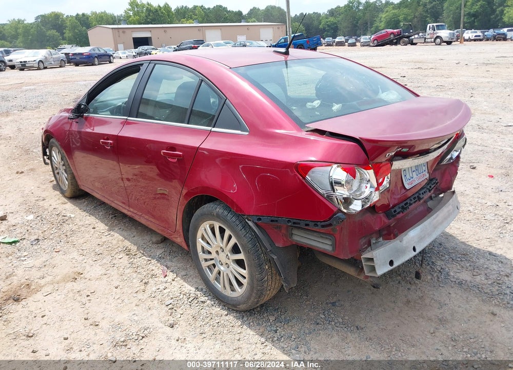 2012 CHEVROLET CRUZE ECO VIN: 1G1PJ5SC9C7159216