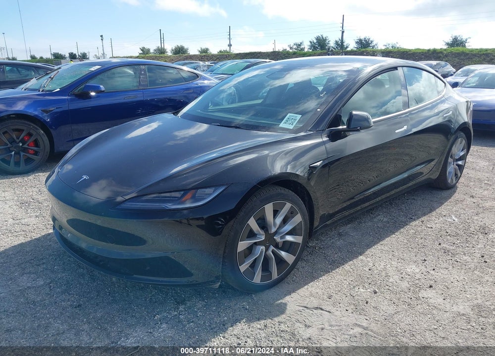 2024 TESLA MODEL 3 REAR-WHEEL DRIVE VIN: 5YJ3E1EA2RF752352