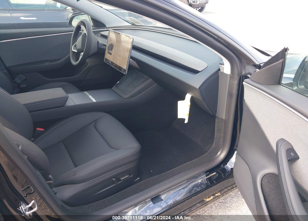 2024 TESLA MODEL 3 REAR-WHEEL DRIVE VIN: 5YJ3E1EA2RF752352