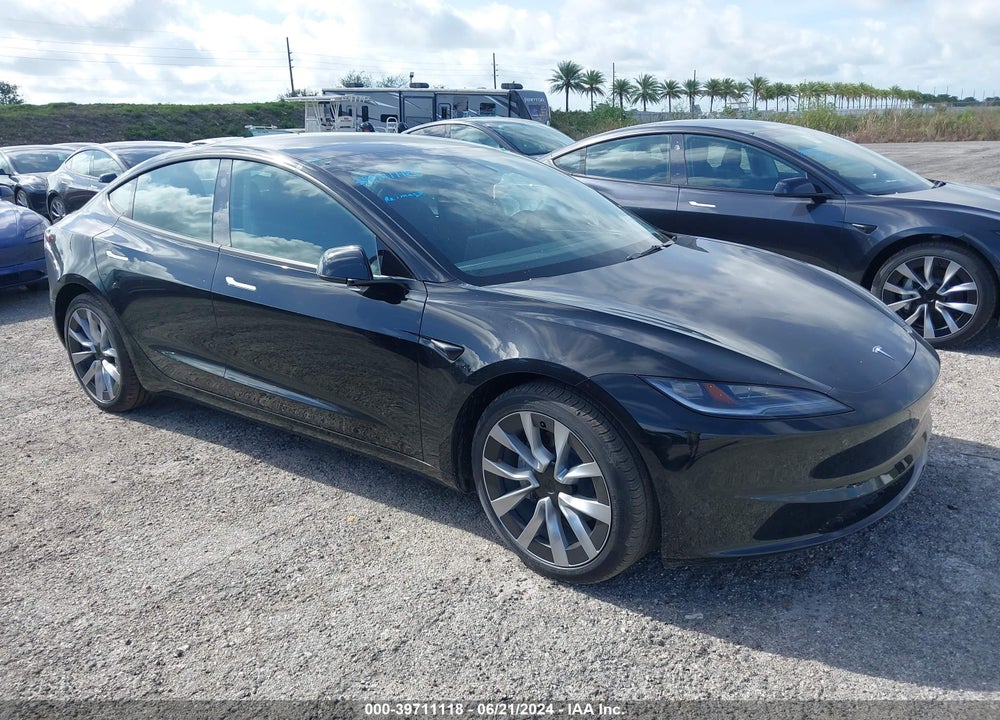 2024 TESLA MODEL 3 REAR-WHEEL DRIVE VIN: 5YJ3E1EA2RF752352