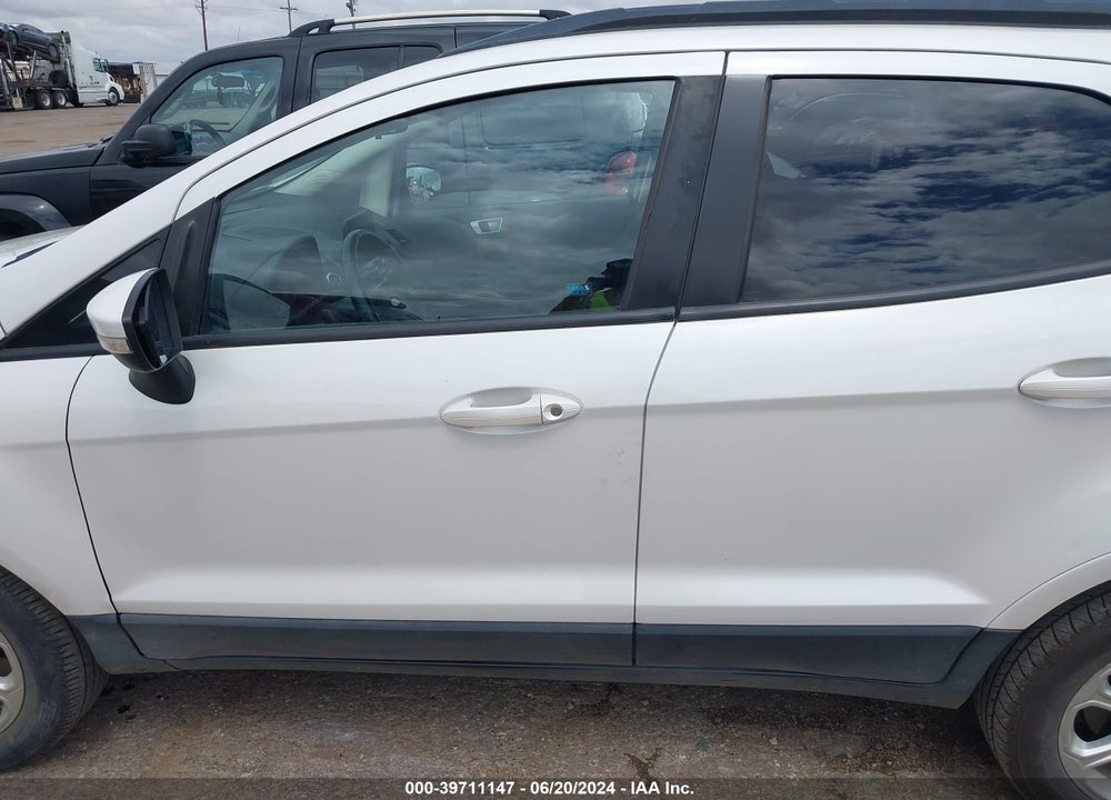 2019 FORD ECOSPORT SE VIN: MAJ3S2GE9KC267326