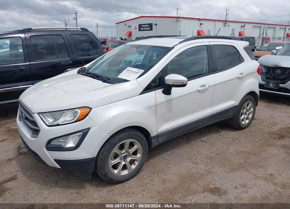 2019 FORD ECOSPORT SE VIN: MAJ3S2GE9KC267326