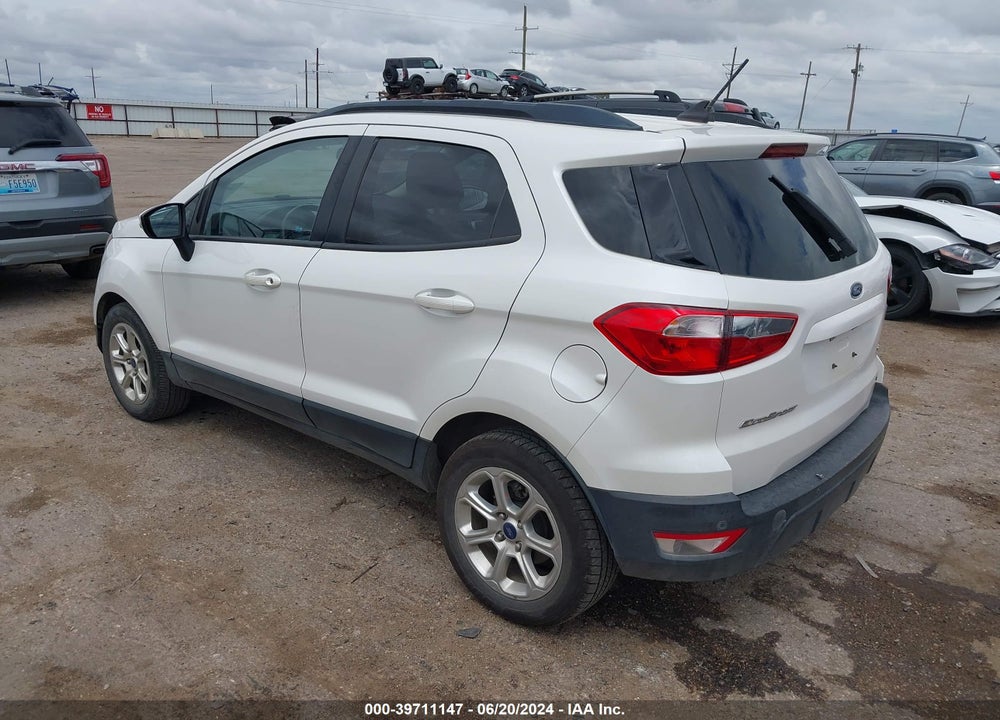 2019 FORD ECOSPORT SE VIN: MAJ3S2GE9KC267326