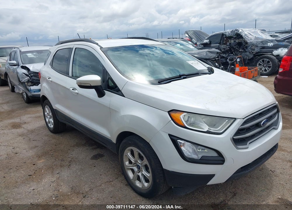 2019 FORD ECOSPORT SE VIN: MAJ3S2GE9KC267326