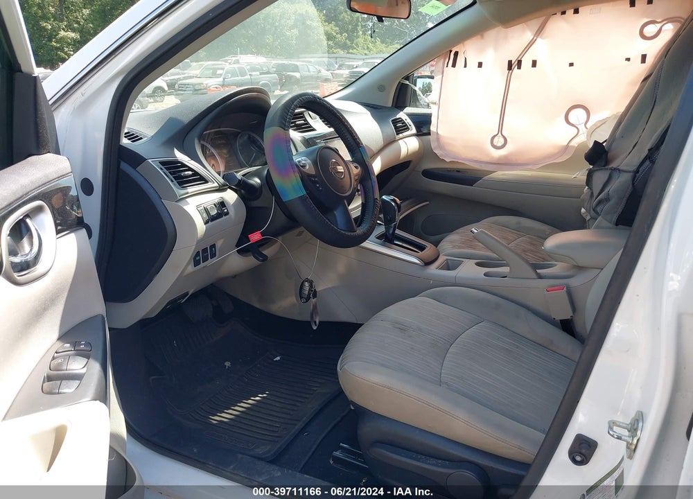 2017 NISSAN SENTRA SV VIN: 3N1AB7AP2HY344274