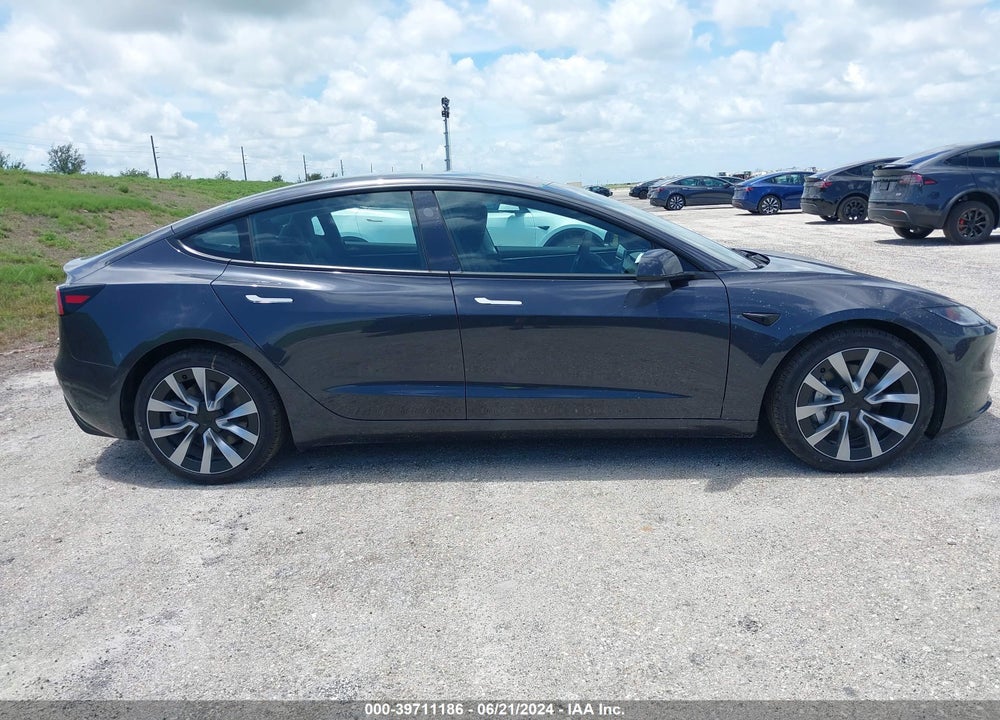 2024 TESLA MODEL 3 REAR-WHEEL DRIVE VIN: 5YJ3E1EA5RF750658