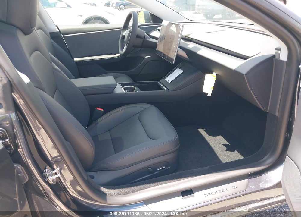 2024 TESLA MODEL 3 REAR-WHEEL DRIVE VIN: 5YJ3E1EA5RF750658