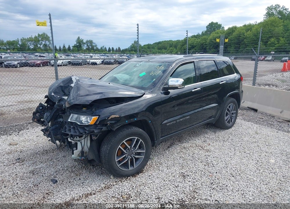 2019 JEEP GRAND CHEROKEE LIMITED 4X4 VIN: 1C4RJFBG2KC655540