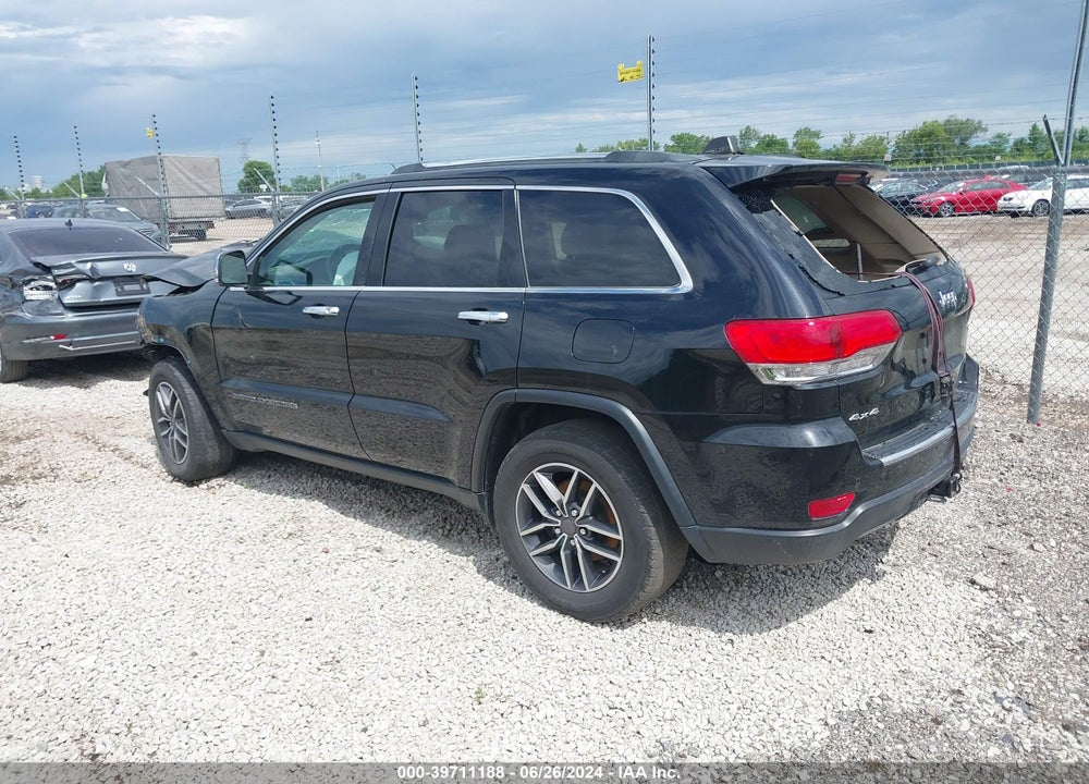 2019 JEEP GRAND CHEROKEE LIMITED 4X4 VIN: 1C4RJFBG2KC655540
