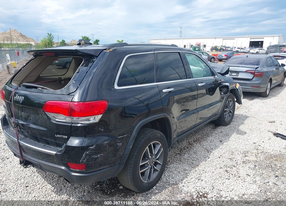 2019 JEEP GRAND CHEROKEE LIMITED 4X4 VIN: 1C4RJFBG2KC655540
