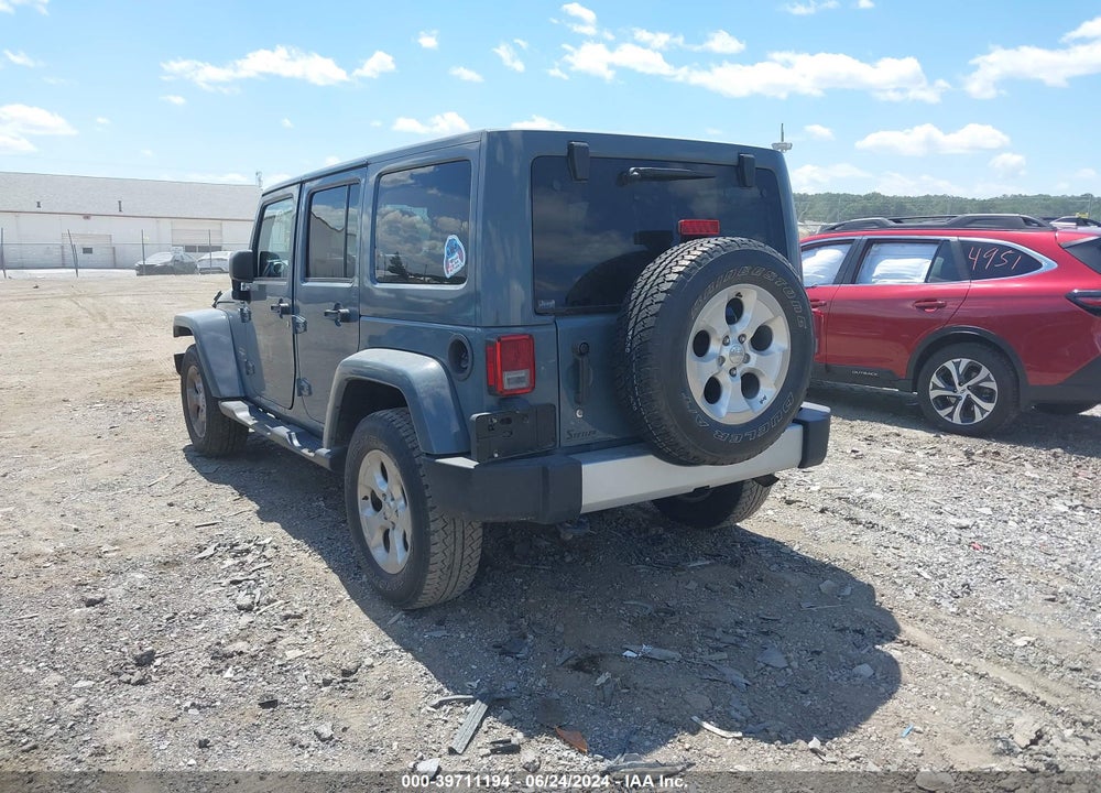2015 JEEP WRANGLER UNLIMITED SAHARA VIN: 1C4HJWEG7FL670516