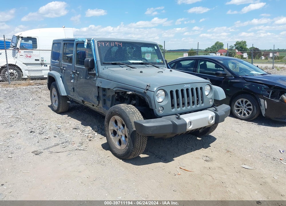 2015 JEEP WRANGLER UNLIMITED SAHARA VIN: 1C4HJWEG7FL670516