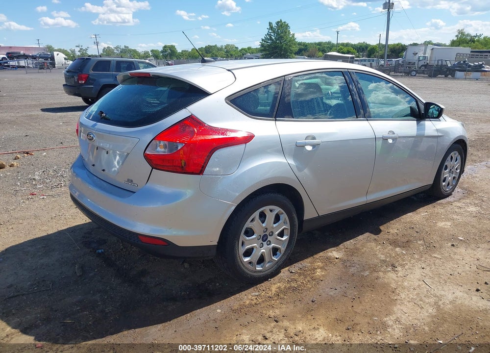 2012 FORD FOCUS SE VIN: 1FAHP3K27CL433757