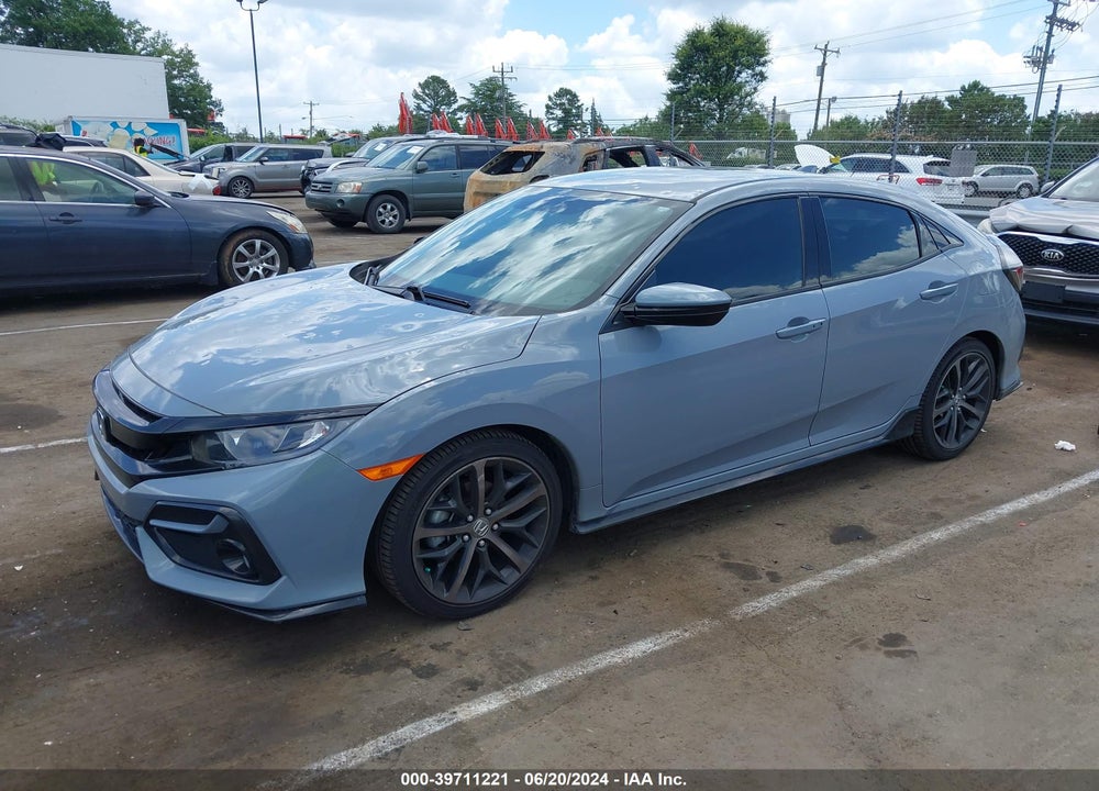 2021 HONDA CIVIC VIN: SHHFK7H44MU201894