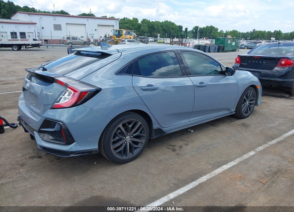 2021 HONDA CIVIC VIN: SHHFK7H44MU201894
