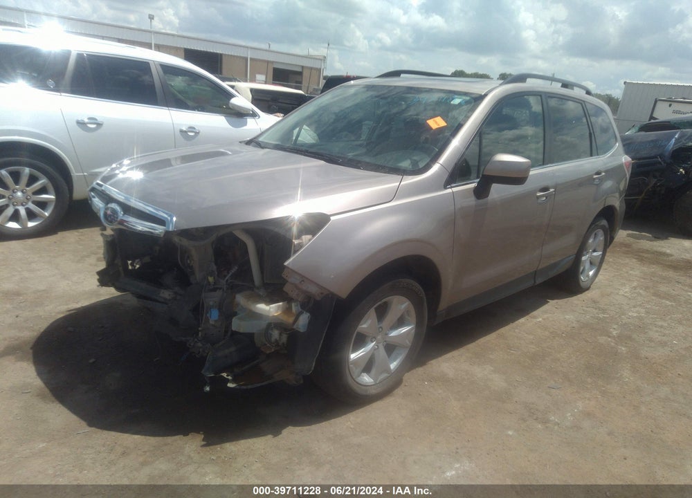 2016 SUBARU FORESTER 2.5I LIMITED VIN: JF2SJARCXGH485575