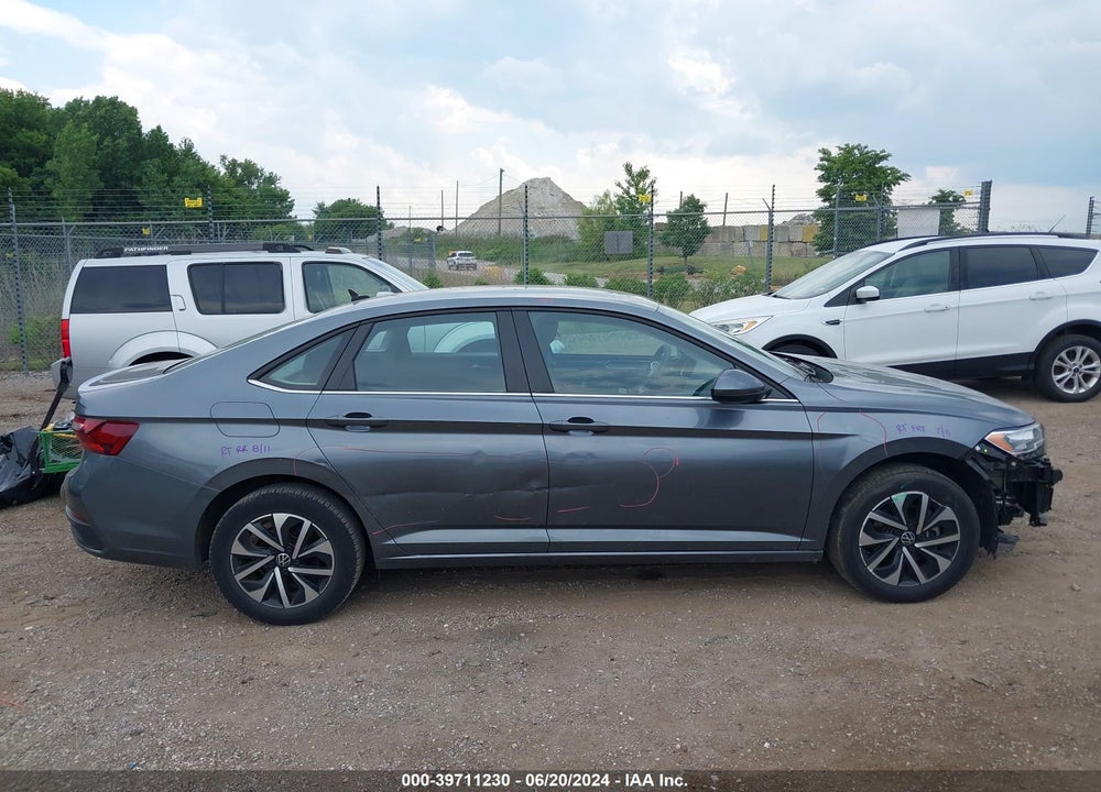 2022 VOLKSWAGEN JETTA VIN: 3VWCM7BU0NM000396