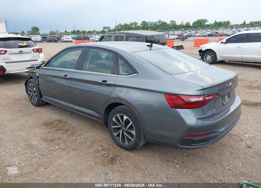 2022 VOLKSWAGEN JETTA VIN: 3VWCM7BU0NM000396