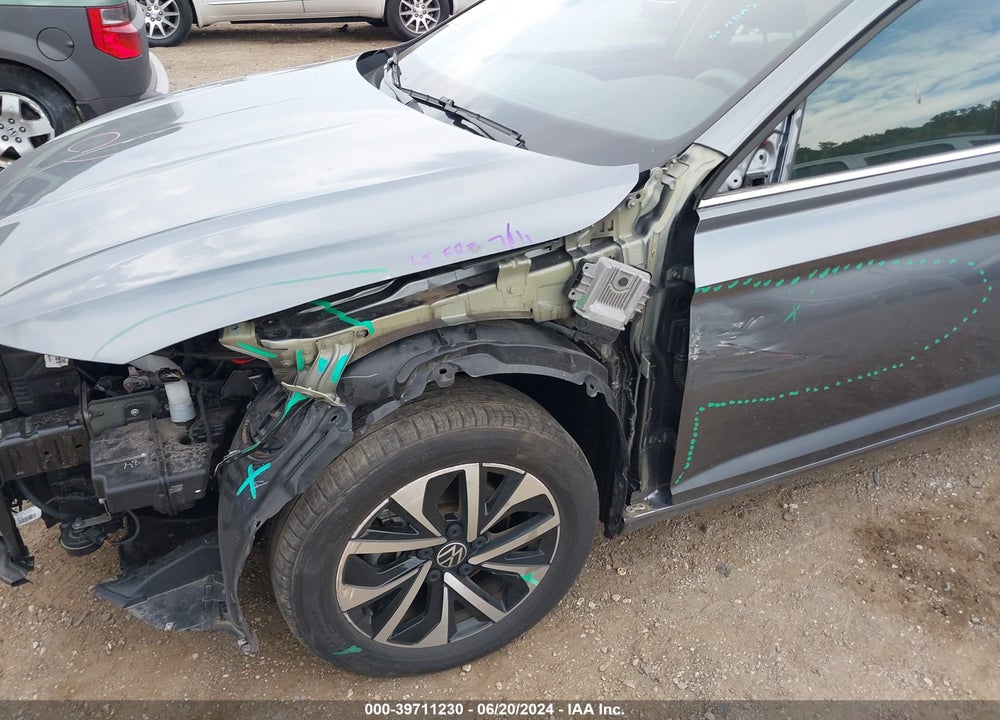 2022 VOLKSWAGEN JETTA VIN: 3VWCM7BU0NM000396