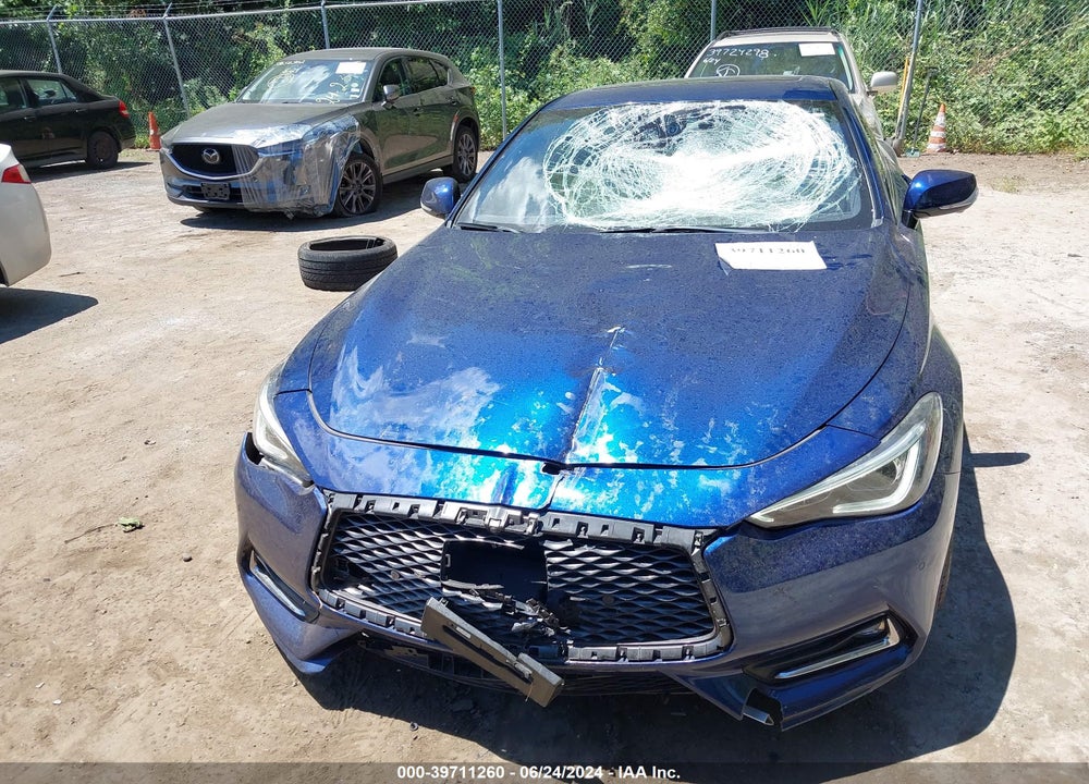 2018 INFINITI Q60 3.0T RED SPORT 400 VIN: JN1FV7EL9JM630314