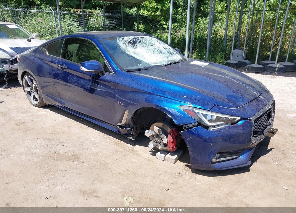 2018 INFINITI Q60 3.0T RED SPORT 400 VIN: JN1FV7EL9JM630314