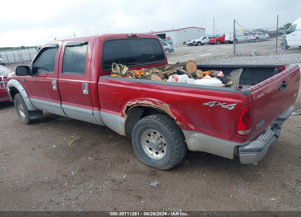 2001 FORD F-250 LARIAT/XL/XLT VIN: 1FTNW21S91EC85706
