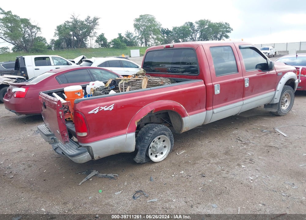 2001 FORD F-250 LARIAT/XL/XLT VIN: 1FTNW21S91EC85706