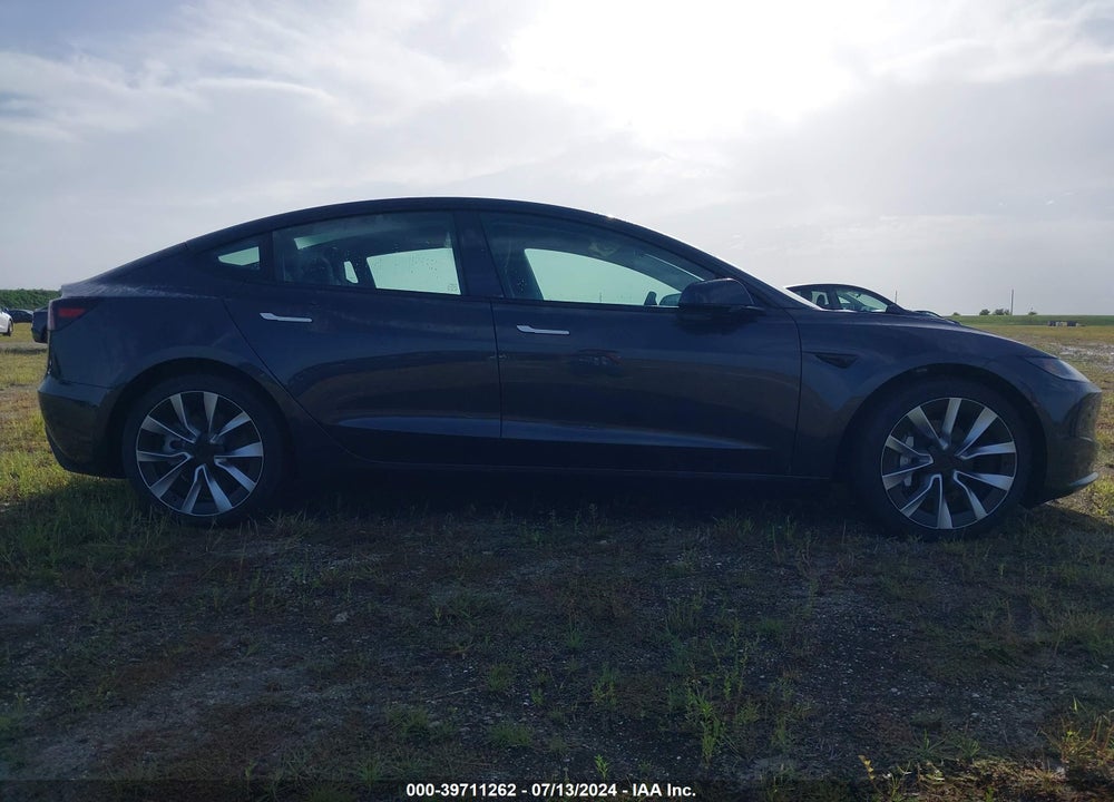 2024 TESLA MODEL 3 REAR-WHEEL DRIVE VIN: 5YJ3E1EA5RF752507