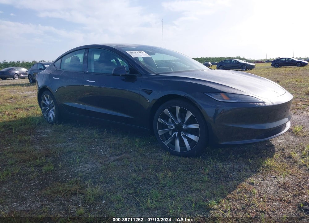 2024 TESLA MODEL 3 REAR-WHEEL DRIVE VIN: 5YJ3E1EA5RF752507